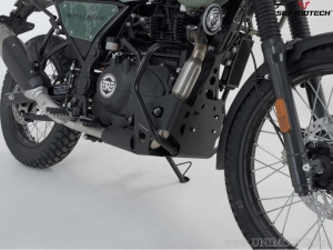 Set protectii Adventure (scut motor + 2x crashbar + handguard Kobra) - Royal Enfield Himalayan - SW-Motech