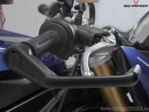 Set protectii manete - material: aluminiu - culoare: negru - BMW S 1000 R ('16-) / R nineT / Pure ('20-) - SW-Motech