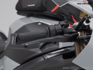 Set protectii manete - material: aluminiu - culoare: negru - BMW S 1000 RR ('19-) - SW-Motech