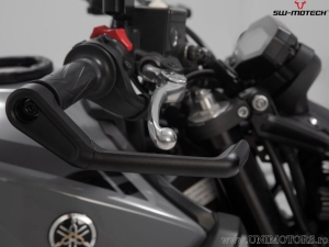 Set protectii manete - material: aluminiu - culoare: negru - Yamaha MT-07 / MT-09 / MT-10 - SW-Motech