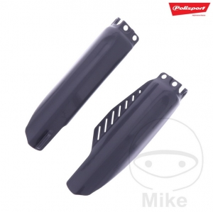 Set protezioni forcella anteriore grigie Polisport - Honda CR 80 RB 19 pollici ('01-'02) / Honda CR 85 R ('03-'08) - JM