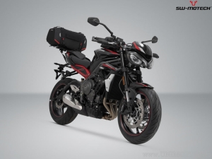 Set Rackpack PRO (geanta spate + suport + extensie  STREET-RACK) - 42.0 L - Triumph Tiger 1050 Sport ('13-) - SW-Motech