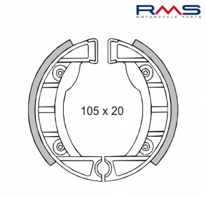 Set saboti frana spate - Beta / Fantic / Garelli Junior / Piaggio Bravo / Ciao / Si / Superbravo / Vespino 2T 50cc - RMS