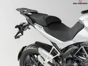 Set suporti EVO cutii laterale (sidecase) culoare neagra - Ducati Multistrada 1200 / S ('10-'14) - SW-Motech