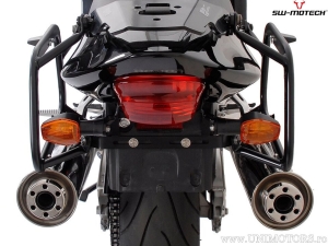 Set suporti EVO cutii laterale (sidecase) culoare neagra - Honda CBR1100XX Blackbird ('99-'07) - SW-Motech