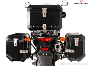 Set suporti EVO cutii laterale (sidecase) culoare neagra - Suzuki DL 650 ('11-'16) - SW-Motech