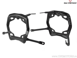 Set suporti PRO cutii laterale (sidecase) culoare neagra - Aprilia Tuareg ('21-) - SW-Motech