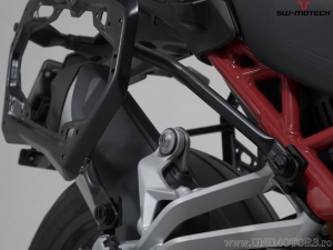 Set suporti PRO cutii laterale (sidecase) culoare neagra - Ducati Multistrada V 4 ('20-) - SW-Motech