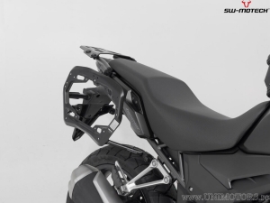 Set suporti PRO cutii laterale (sidecase) culoare neagra - Honda CB500X / CB500F / CBR500R / NX500 - SW-Motech