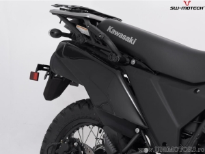 Set suporti PRO cutii laterale (sidecase) culoare neagra - Kawasaki KLR 650 ('22-) - SW-Motech