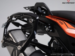 Set suporti PRO cutii laterale (sidecase) culoare neagra - KTM 1050/1090/1190 Adv / 1290 SAdv - SW-Motech