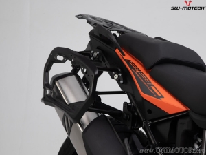 Set suporti PRO cutii laterale (sidecase) culoare neagra - KTM 1050/1090/1190 Adv / 1290 SAdv - SW-Motech