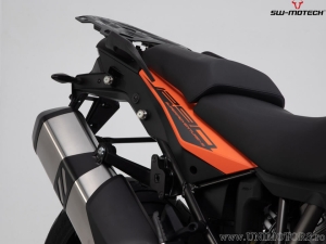 Set suporti PRO cutii laterale (sidecase) culoare neagra - KTM 1050/1090/1190 Adv / 1290 SAdv - SW-Motech