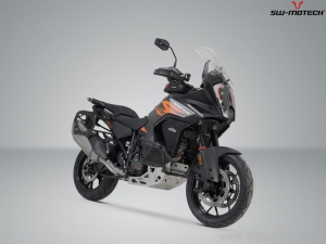 Set suporti PRO cutii laterale (sidecase) culoare neagra - KTM 1290 Super Adventure ('21-) - SW-Motech