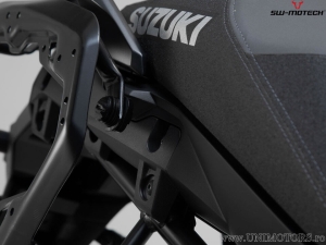 Set suporti PRO cutii laterale (sidecase) culoare neagra - Suzuki V-Strom 1000 ('14-'19) - SW-Motech