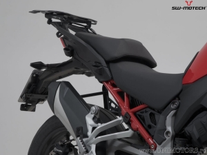 Set suporti PRO cutii laterale (sidecase) US model culoare neagra - Ducati Multistrada V 4 ('20-) - SW-Motech