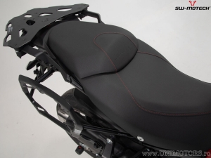 Set TRAX ADV argintiu (topcase +2x sidecase + sup PRO + STREET RK) - 158.0L - Ducati Multistrada 1200/ 1260/ 950/ V2- SW-Motech