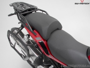 Set TRAX ADV argintiu (topcase + 2x sidecase + suporti PRO + ADVENTURE-RACK) - 150.0L - Benelli TRK 502 X ('18-) - SW-Motech