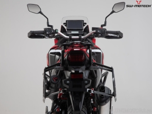 Set TRAX ADV negru (topcase + 2x sidecase + suporti PRO + ADVENTURE-RACK) - 150.0L - Honda CRF1100L ('19-'21) - SW-Motech