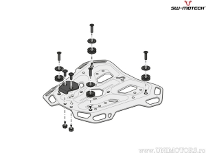 Set TRAX ADV negru (topcase + STREET-RACK + adaptor + blocator) - 38.0L - Ducati Multistrada 1200 Enduro/950/1260/V2 - SW-Motech