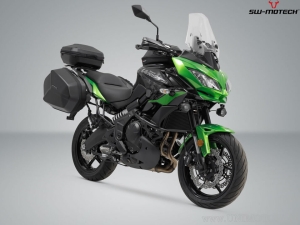 Set URBAN ABS (topcase URBAN (16-29 L) + ADVENTURE-RACK + DHV + kit adaptor) - Kawasaki Versys 650 ('14-) - SW-Motech