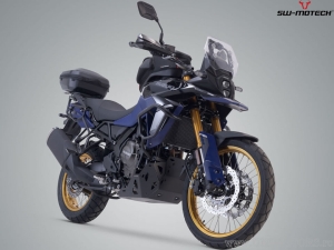 Set URBAN ABS (topcase URBAN +  ADVENTURE-RACK + DHV + kit adaptor) - Suzuki V-Strom 800 / 800DE ('22-) - SW-Motech