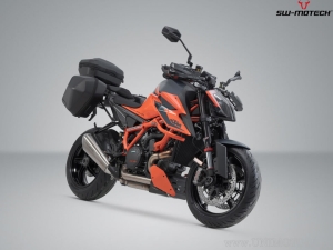 Set URBAN ABS (topcase URBAN + STREET-RACK + DHV pentru STREET-RACK) - KTM 1290/1390 Super Duke R / Evo - SW-Motech