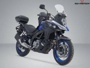 Set URBAN ABS (topcase URBAN + STREET-RACK + DHV pentru STREET-RACK) - Suzuki DL650 V-Strom ('16-) - SW-Motech