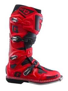 SG 12 ENDURO RED/BLACK: Mărime - 45