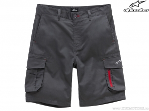 Short casual pants Pitpass Cargo (charcoal black) - Alpinestars