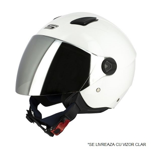 SIFAM - Capacete aberto S-LINE S779 - branco [S]