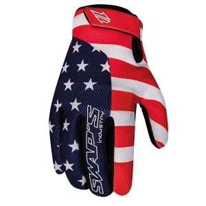 SIFAM - Gants Offroad SWAP - bleu, rouge, blanc, XL