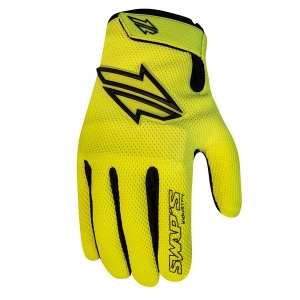 SIFAM - SWAP luvas offroad - amarelo fluorescente, preto, 3XL