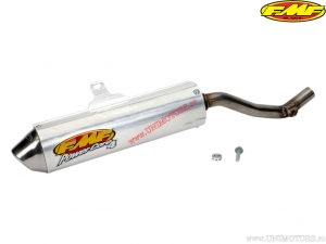 Silencieux d'échappement FMF Powercore 4 pour Kawasaki KLX 125 / Suzuki DR-Z 125 ('03-'13) / DR-Z 125 L ('17-21) - (aluminium -