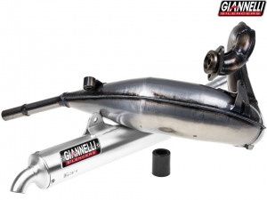 Sistema completo de escape Giannelli Enduro 2T - Yamaha TDR 125 / TDR 125 R ('97-'02) - silenciador de aluminio