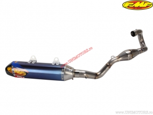 Sistema di scarico FMF Factory 4.1 RCT MegaBomb - KTM SX-F 350 / SX-F 250 / Husqvarna FC250 / FC350 ('16-'18) (titan) - FMF