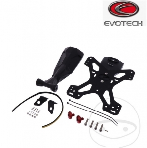 Soporte de placa de matrícula Evotech - Ducati Panigale 1199 ('12-'13) / Ducati Panigale 1199 ABS ('12-'14) - JM