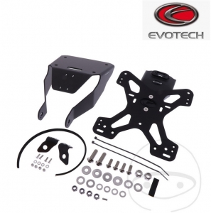 Soporte de placa de matrícula Evotech - Yamaha YZF-R3 320 A ABS ('15-'18) - JM