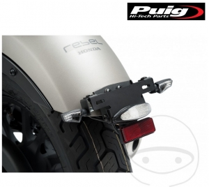 Soporte de placa de matrícula Puig - Honda CMX 500 A Rebel ABS ('17-'19) - JM