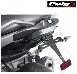 Soporte de portaplacas Puig - BMW C 600 Sport ABS ('12-'14) / BMW C 600 Sport Edition ABS ('14) - JM