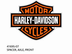 SPACER, AXLE, FRONT - 41695-07 - Harley-Davidson