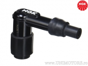 Spark plug pipe LBEPK without phenolic resin resistance black color - NGK