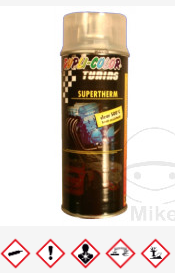 Spray de escape transparente 400ml, resistente a 500°C - JM