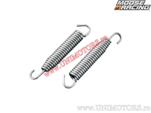 Stainless Steel Muffler Header - 63mm (set) - Moose Racing