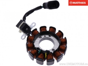 Stator alternator - Aprilia Scarabeo 50 / Piaggio Fly 50 / Vespa LX 50 / Primavera 50 / S 50 / Sprint 50 - JM