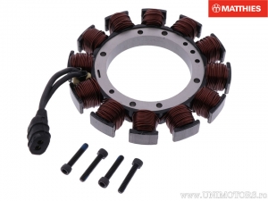 Stator alternator - Harley Davidson FLHS 1340 / FLHTC 1340 / FLST 1340 / FLSTC 1340 / FLTC 1340 / FXLR 1340 / FXR 1340 - JM