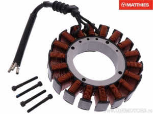 Stator alternator - Harley Davidson FLSTC 1584 / FLSTF 1584 / FLSTN 1584 / FLSTSC 1584 / FXDB 1584 / FXDC 1584 / FXDL 1584 - JM