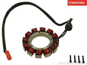 Stator alternator - Harley Davidson XL 1200 C / XL 883 C / XL-ANV 1200 C / XR 1200 / XR 1200 X - JM