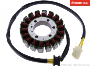 Stator alternator - Kawasaki ZRX 400 E / ZX-6R 600 F Ninja / ZZR 400 K1 / ZZR 400 K2 / ZZR 600 D / ZZR 600 E - JM