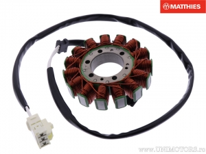 Stator alternator - Kawasaki ZZR 1400 B ABS / ZZR 1400 D ABS / ZZR 1400 F ABS / ZZR 1400 H ABS / ZZR 1400 J Performance - JM